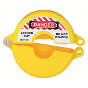 Brady 65590 Gate Valve Lockout Hinged, For Sz 1 to 2 1/2 in Max Hand Wheel Dia