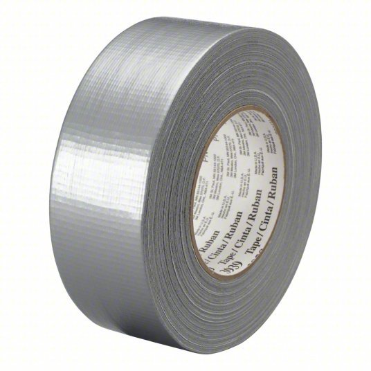 3M 3939 Duct Tape 1 7/8 in x 60 yd, Silver, Pack Qty 24