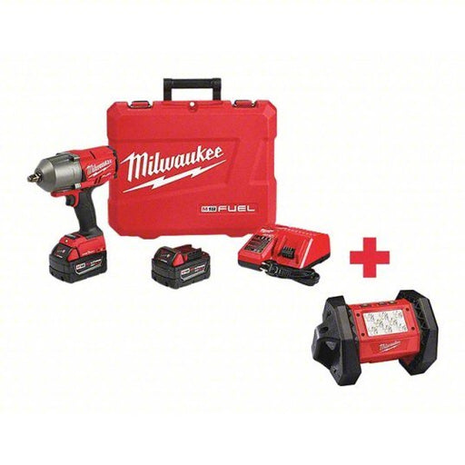 Milwaukee 2863-22, 2361-20 Impact Wrench 1/2 in Square Drive Size, 1,000 ft-lb Fastening Torque, 1,400 ft-lb Breakaway Torque