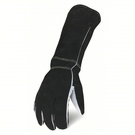 Ironclad WSTK-05-XL Welding Gloves Straight Thumb, Elkskin, XL Glove Size, 1 PR