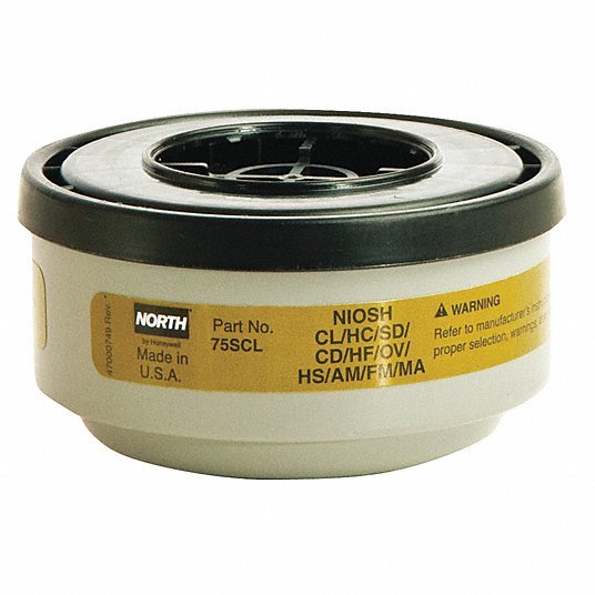 Honeywell 75SCL Cartridge Olive Color, Threaded, 1 PR