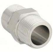 Adaptall 9002-0808 Hydraulic Hose Adapter 1/2 in x 1/2 in Fitting Size, Male x Male, JIC x BSPP, Rigid, Straight