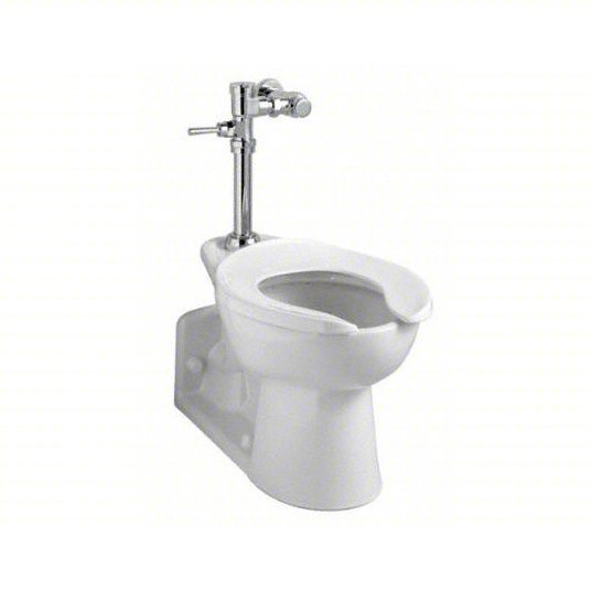 American Standard 6047121.002 Manual Flush Valve 1.28 gpf Gallons per Flush, 11 1/2 in Rough-In, Piston, Exposed