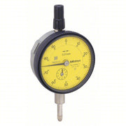 Mitutoyo 2046A-11 Dial Indicator Lug Back 0 to 10 mm Range, Continuous Reading, 0-100 Dial Reading, AGD 2