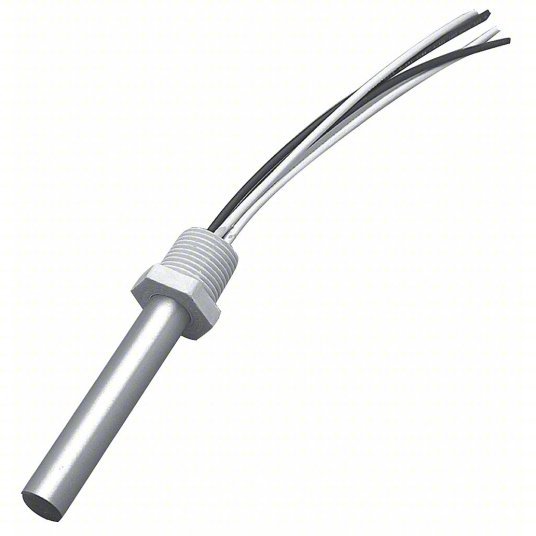 Edwards Signaling 302-ET-135 Heat Detector Rate Compensation, Silver, Surface, 1 in Dp (In.), 1 in Lg (In.)