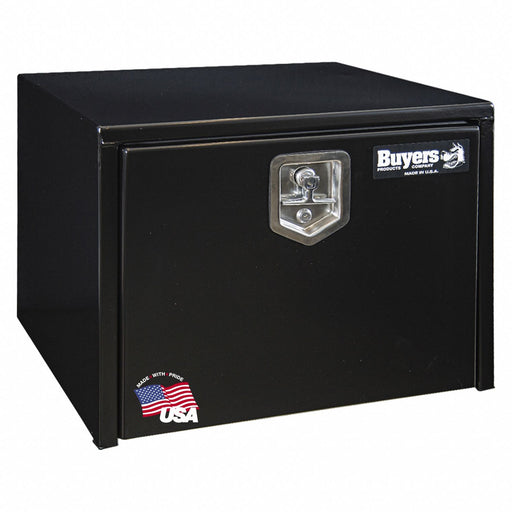 Buyers Products 1702300 Underbody Truck Box, Underbody Truck Box, Single Drop-Down Door Door, Gloss Black
