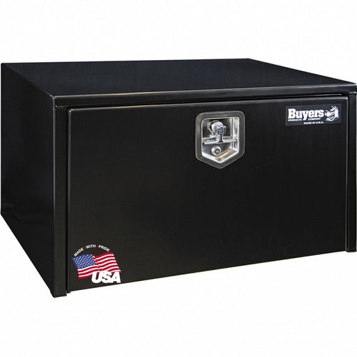 Buyers Products 1702303 Underbody Truck Box, Underbody Truck Box, Single Drop-Down Door Door, Gloss Black