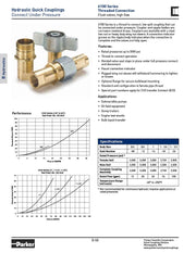 Parker 6100-24 6100 Series 1-1/2Coupler & Nipple Assy
