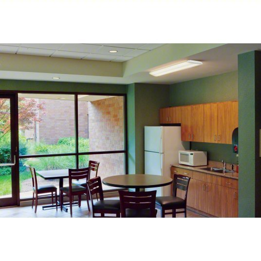 Lithonia LBL4 LP840 LED Wraparound Fixture 32 W Max. Fixture Watt, 4000K, 4,253 lm, 3 Lamp T8