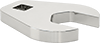 McMaster 53155A23 Ratchet Wrench, 1/2" Square Drive, 10" Overall Length, Chrome-Plated