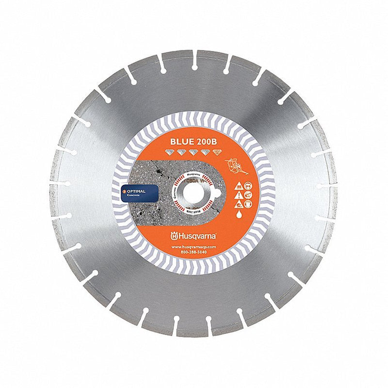 Husqvarna Blue200B-20 Diamond Saw Blade, Masonry, 20 in. Dia.