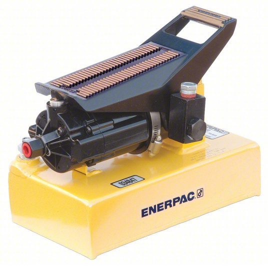 Enerpac PA1150 Hydraulic Pump 10,000 psi Max. Op Pressure, 80 cu in Reservoir Capacity, Foot/Hand