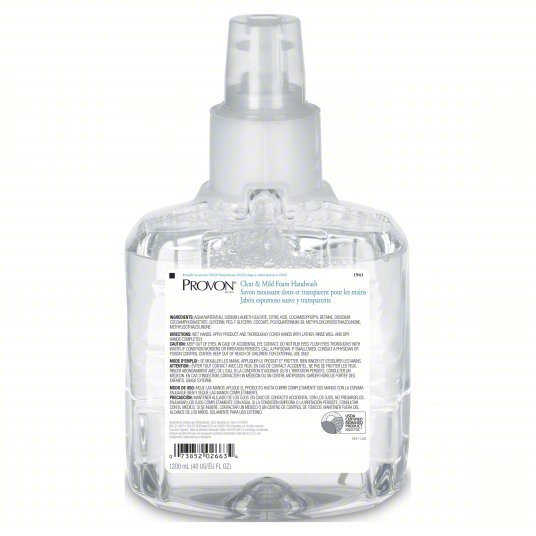 Provon 1941-02 1200 ml Foam Hand Soap Cartridge, 2 PK
