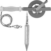 McMaster 1957A31 Liquid-Level Tape Measure for Liquid in Tank 25 Feet Long Chrome-Plated Steel Blade