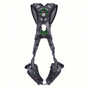 MSA 10194968 Full Body Harness, Vest Style, XS, Nylon, Gray
