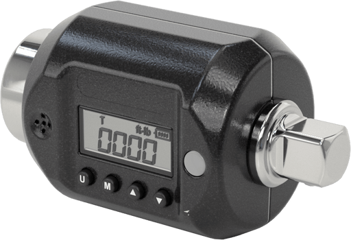 McMaster 1989N44 Torque-and-Angle Measuring Socket Adapter, 1/2" Square Drive, 3-7/8" Overall Length