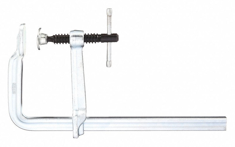 Bessey GS16K Bar Clamp, F-Style, ClassiX Standard Pad, Light Duty, 6 in Jaw Opening, 550 lb Clamping Force, Sliding T Handle