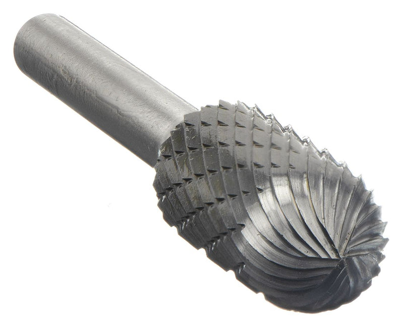Widia M41296 Carbide Bur SC-3 Ball-Nosed Cylinder Double Cut