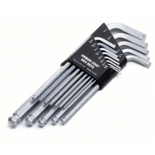 Armor Coat UST260074 13 Piece SAE L-Shape Hex Key Set