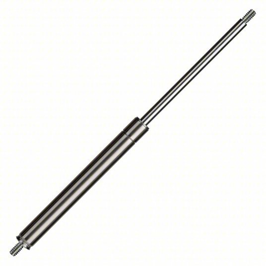 M-Struts MSE04000150122S Standard Strut, 15 to 45 lb, Stainless Steel, M8x1.25 Rod Thread Size