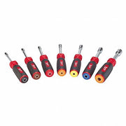 Milwaukee 48-22-2507 7 PC Magnetic HollowCore SAE Nut Driver Set