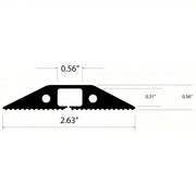 D-Line US/FC68B Floor Cable Cover, 1 Channel, 6 ft.