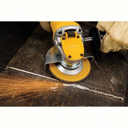 DeWalt DWE4120 Angle Grinder 9 A, 12,000 RPM Max. Speed, Paddle, Adj Guard/Lock-Off Switch, 120V AC