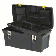 Stanley 024013S Tool Box 23 1/2 in Overall Wd, 11 3/8 in Overall Dp, 10 7/8 in Overall Ht, Padlockable