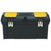 Stanley 024013S Tool Box 23 1/2 in Overall Wd, 11 3/8 in Overall Dp, 10 7/8 in Overall Ht, Padlockable