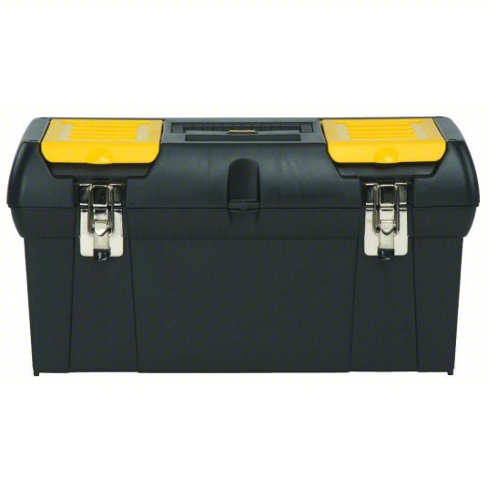 Stanley 024013S Tool Box 23 1/2 in Overall Wd, 11 3/8 in Overall Dp, 10 7/8 in Overall Ht, Padlockable