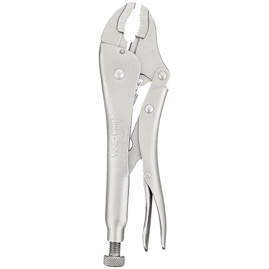 Irwin 10WR 10 in. Vice Grip Curved Jaw Locking Plier with Wire Cutter and 1-7/8 in. Jaw Opening