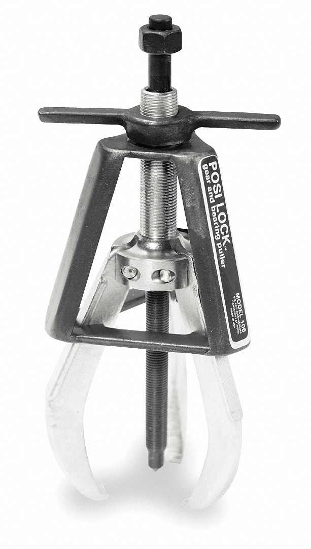 Posi Lock 106 Caged Jaw Puller, 1/2 in – 7 in Jaw Spread, 6 in Jaw Reach, 0.5 Jaw Thick, 3/4 in 7 in