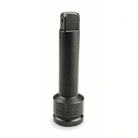 Proto J10607 Impact Socket Extension 1 in Input Drive Size, 1 in Output Drive Size, 7 3/8 in Overall Lg
