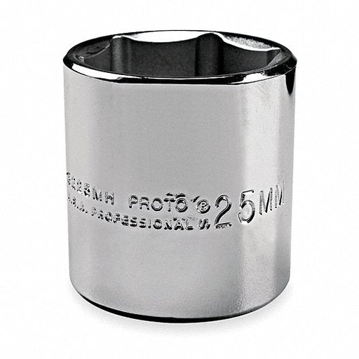 Proto J5434H Socket SAE, 1/2 in Drive Size, 1 1/16 in Socket Size, 6-Point, Std, Chrome, Socket