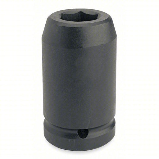 Proto J10038L Impact Socket 1 in Drive Size, 2 3/8 in Socket Size, 6-Point, Deep, Black Oxide