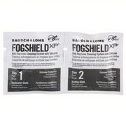 Bausch & Lomb 8577PMT FogShield XP Pre-Moistened Towelette Station 25 Wipe Count, Individually Wrapped, Pre-Moistened