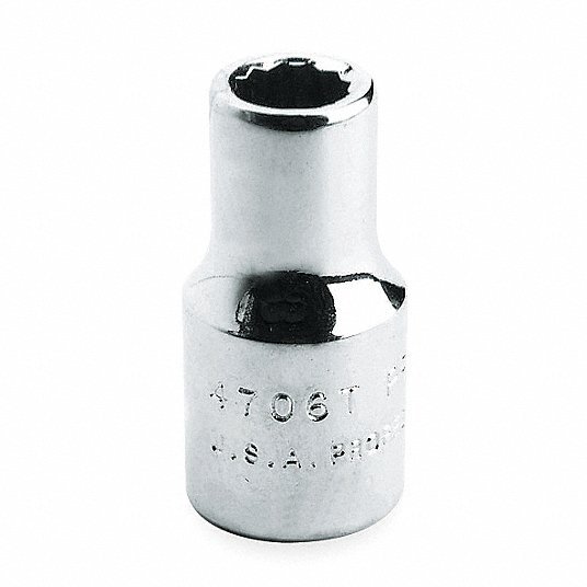 Proto J5548 Socket SAE, 3/4 in Drive Size, 1 1/2 in Socket Size, 12-Point, Std, Satin, Not Tether Capable