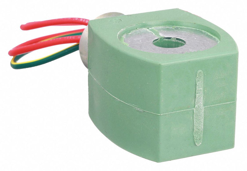 ASCO 238210-032-D Solenoid Valve Coil, Watertight without Junction Box, 110V/120V, 6.1 W, 18 in Leads