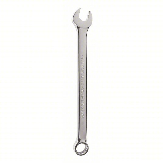 Proto J1218ASD Combination Wrench Alloy Steel, Satin, 9/16 in Head Size, 8 1/2 in Overall Lg, Offset, Hex