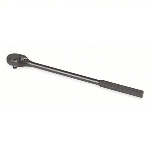 Proto J5450BL Hand Ratchet Pear, Reversing, 16 in Overall Lg, Black Oxide, 15° Min Arc Swing