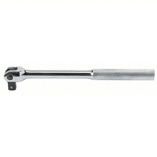 Proto J5466 Breaker Bar 1/2 in Drive Size, 10 1/2 in Overall Lg, Knurled Grip, Alloy Steel, Chrome