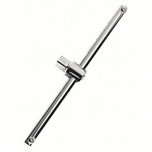 Proto J5485 Sliding T-Handle 1/2 in Drive Size, 12 3/4 in Overall Lg, Smooth Grip, Alloy Steel, Chrome