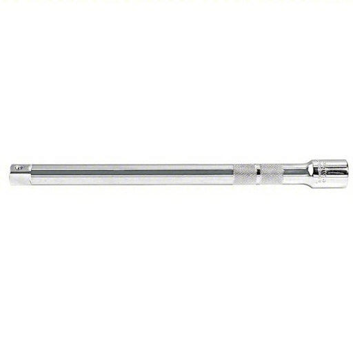 Proto J5463 Socket Extension 1/2 in Input Drive Size, 1/2 in Output Drive Size, 10 in Overall Lg, Chrome
