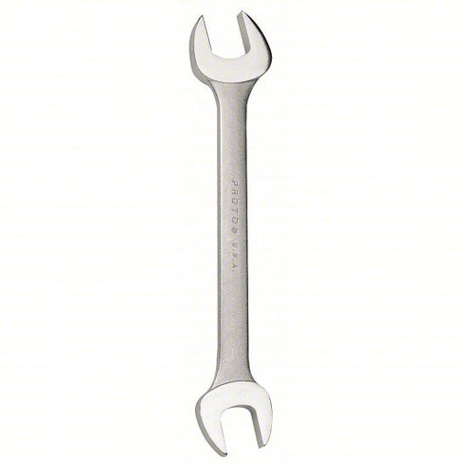 Proto J3045 Open End Wrench Alloy Steel, Satin, 15/16 in_1 in Head Size, 11 1/2 in Overall Lg, Std