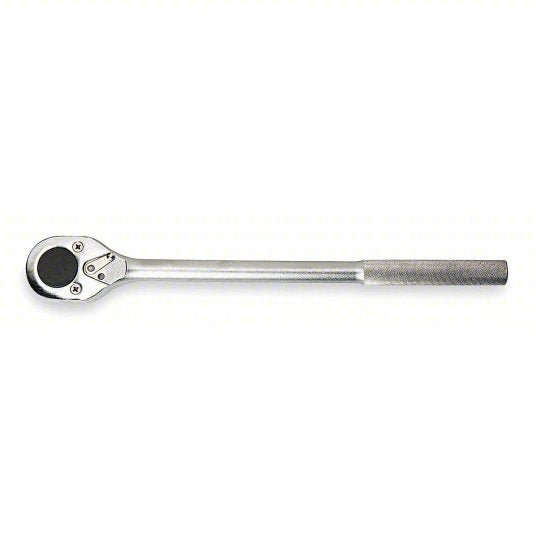 Proto J5649 Hand Ratchet Pear, Reversing, 20 in Overall Lg, Satin, 15° Min Arc Swing, 3/4 in Drive Size