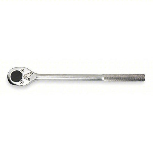 Proto J5649 Hand Ratchet Pear, Reversing, 20 in Overall Lg, Satin, 15° Min Arc Swing, 3/4 in Drive Size