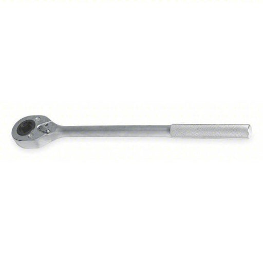 Proto J5649FW Hand Ratchet Pear, Reversing, 20 in Overall Lg, Chrome, 15° Min Arc Swing, 3/4 in Drive Size