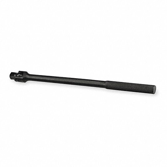 Proto J5668BL Breaker Bar 3/4 in Drive Size, 20 in Overall Lg, Knurled Grip, Alloy Steel, Black Oxide