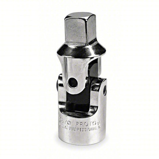 Proto J5670 Universal Joint 3/4 in Output Drive Size, Square, 4 in Overall Lg, Chrome