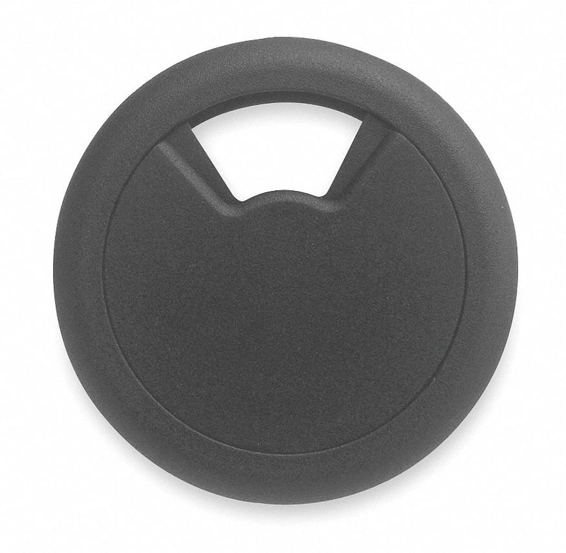 Master Caster 00201P Desk Grommet Black 2 in